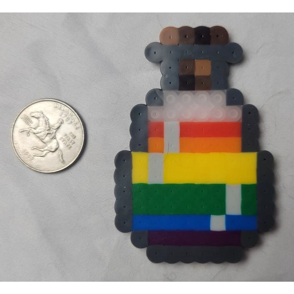 Pride LGBT Potion Perler Pixel Art